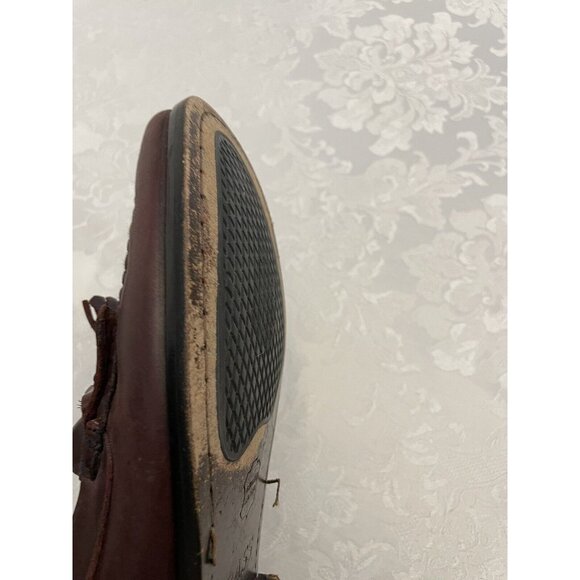 Bass G.H. Bass Burgundy Leather Tasseled Loafer Size 10M  Preppy‎ old money 90’s main image 10